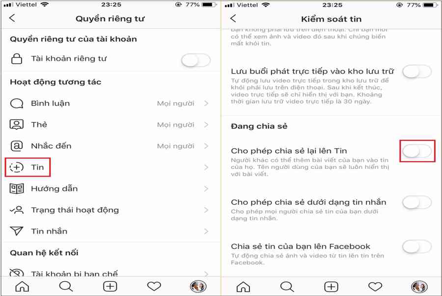 Cách chia sẻ bài viết, khoảnh khắc của người khác lên Story Instagram