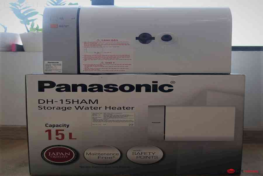 Mở hộp và đánh giá bình nước nóng Panasonic DH-15HAM – Bình nước nóng đầu tiên không cần bảo trì