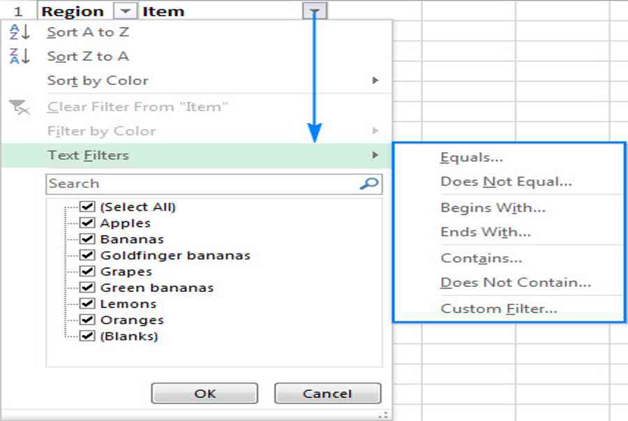 Hướng dẫn chi tiết cách sử dụng bộ lọc dữ liệu Filter trong Excel