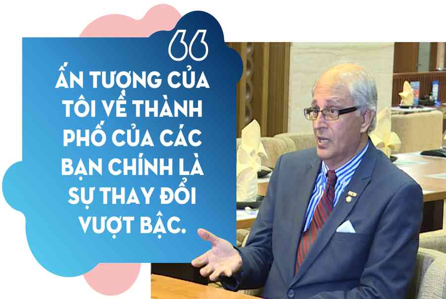 Chủ tịch APICTA Stan Singh: “Tôi thực sự ấn tượng với việc ứng dụng công nghệ thông tin trong xây dựng chính quyền điện tử và thành phố thông minh của tỉnh Quảng Ninh”