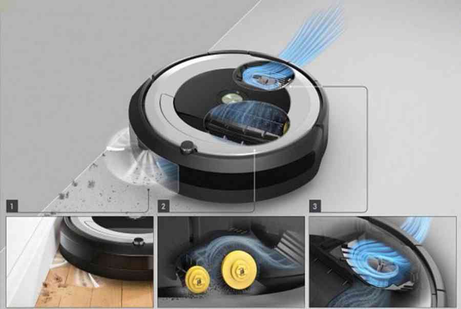 IRobot Roomba 860, Robot Hút Bụi Thông Minh Điều Khiển Qua Điện Thoại