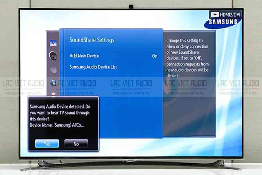 Cách kết nối micro không dây với tivi Samsung, Sony, LG,TCL…