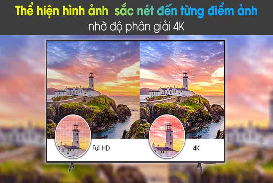 Smart Tivi Samsung 4K 55 inch UA55AU8100 – giá tốt, có trả góp