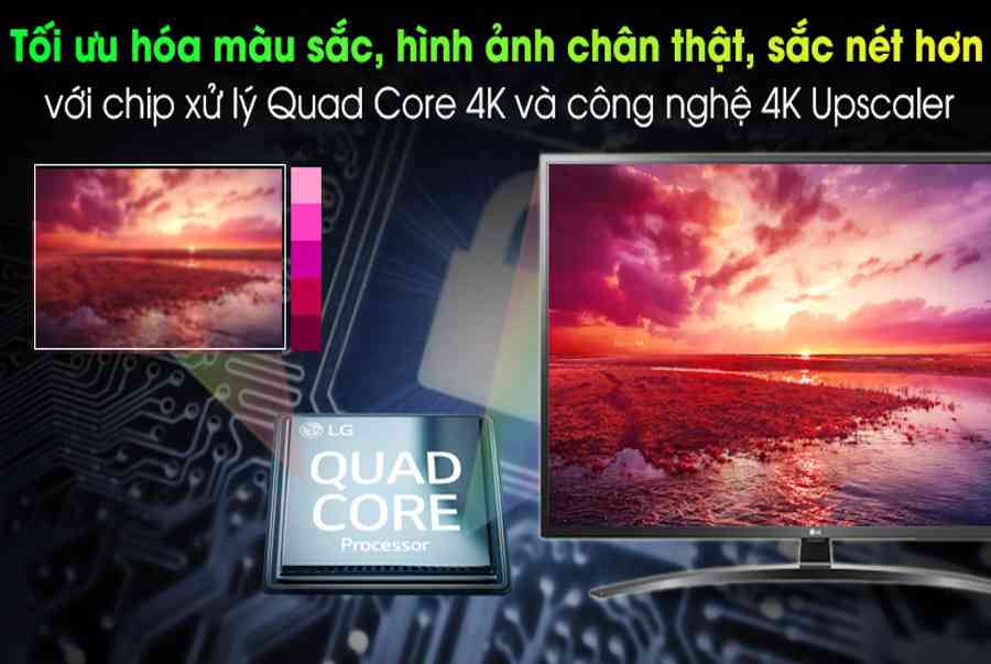Smart Tivi LG 4K 49 inch 49UN7400PTA – giá tốt, có trả góp
