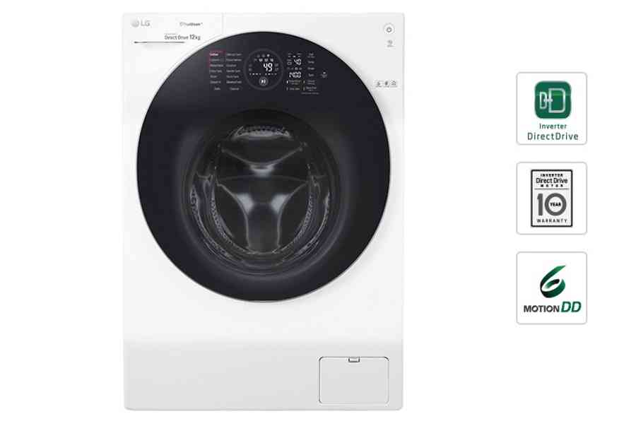 Máy giặt sấy LG Inverter 10.5 kg FG1405H3W – Điện máy XANH