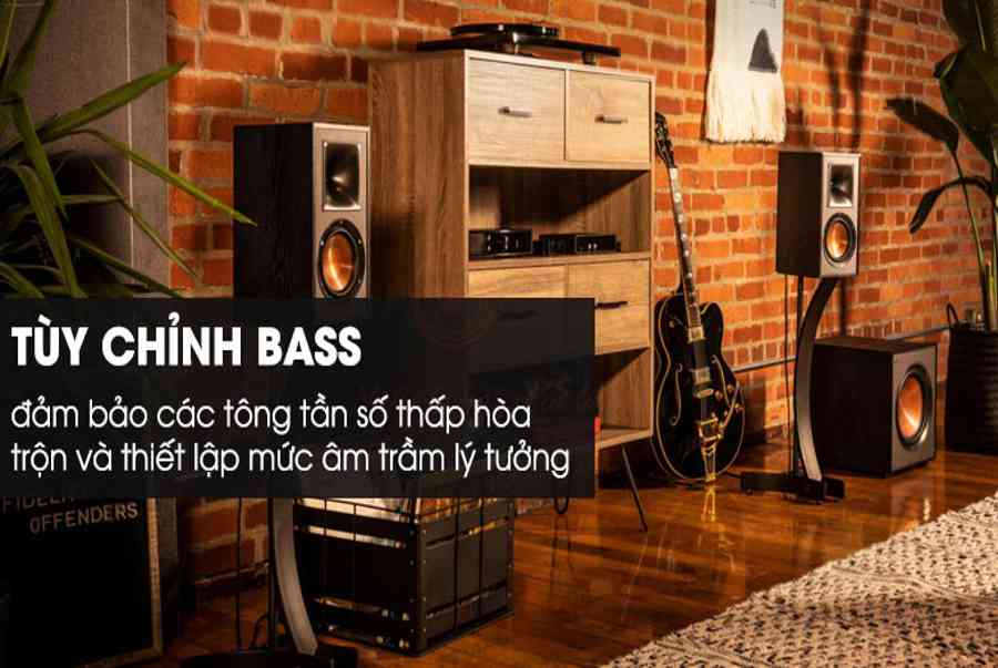 Loa sub Klipsch R120SW – sub điện bass 30 âm thanh chuẩn