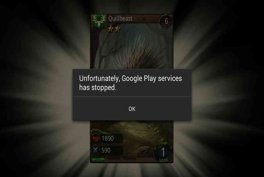 Các bước sửa nhanh lỗi Unfortunately Google Play Services Has Stopped