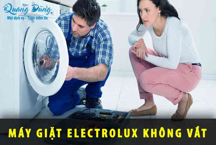 Nguyên nhân và cách khắc phục lỗi máy giặt Electrolux không vắt