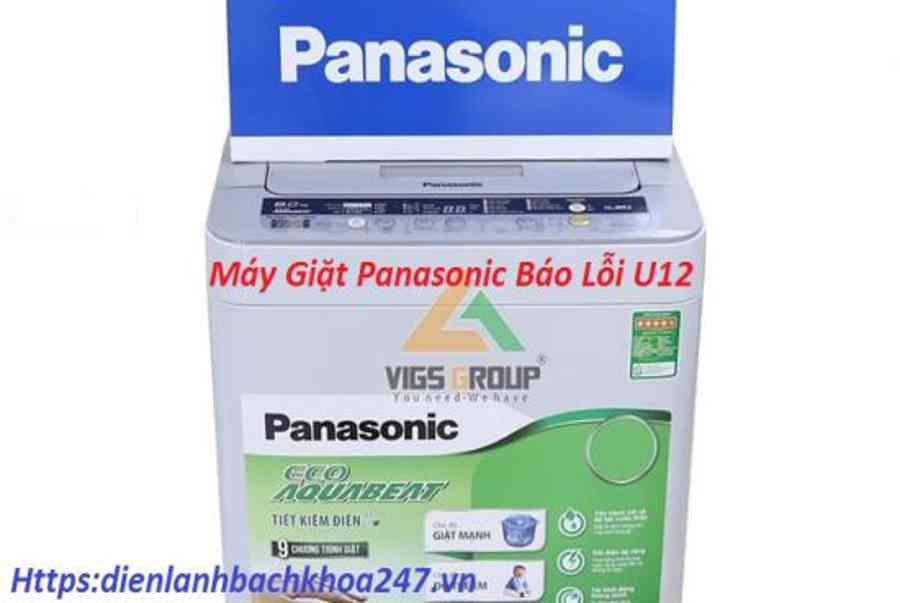 Máy Giặt Panasonic Báo Lỗi U12