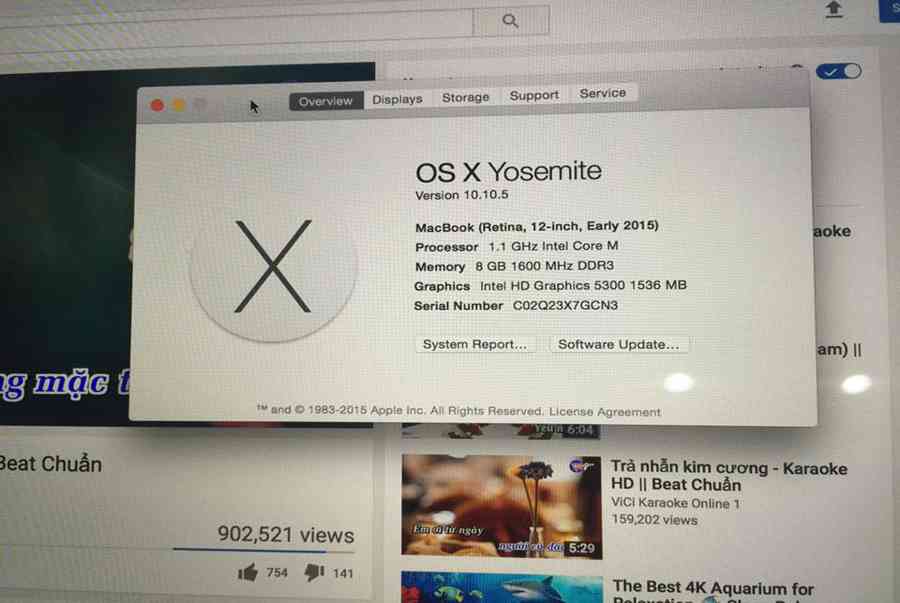 New Macbook 12inch 256GB gray 99% A1534 MF855