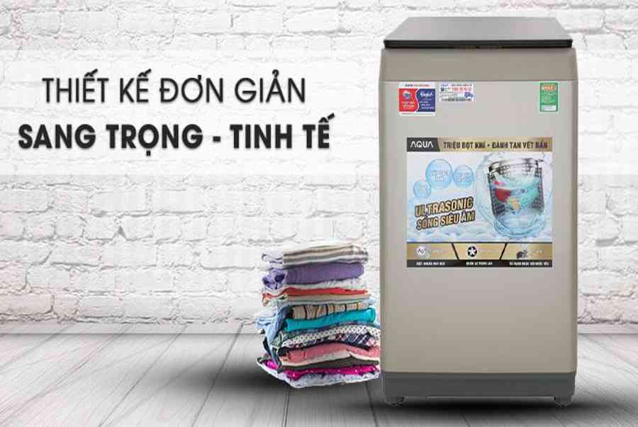 Máy giặt Aqua AQW-U91CT N 9 Kg 【Giá Rẻ – mẫu 2019】