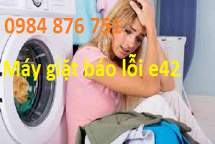 Máy giặt electrolux báo lỗi E40 – E42 cách xử lý đơn giản nhất