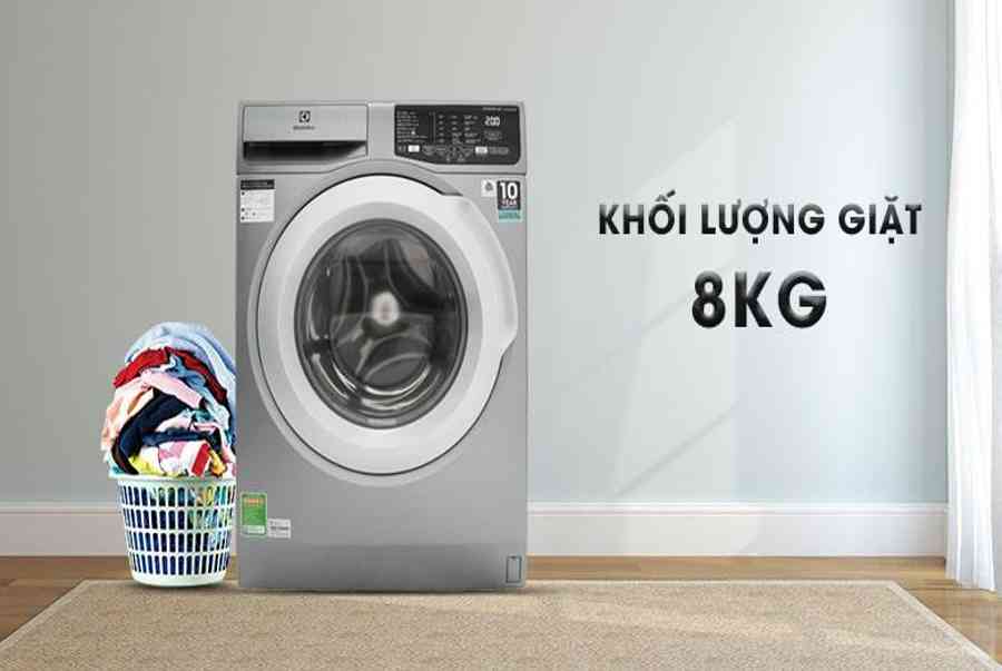 Máy giặt Electrolux EWF8025CQSA Inverter 8 kg【Giá cực rẻ 】