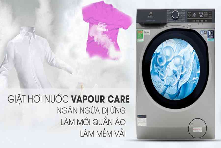 Một số tính năng hiện đại trên máy giặt Electrolux