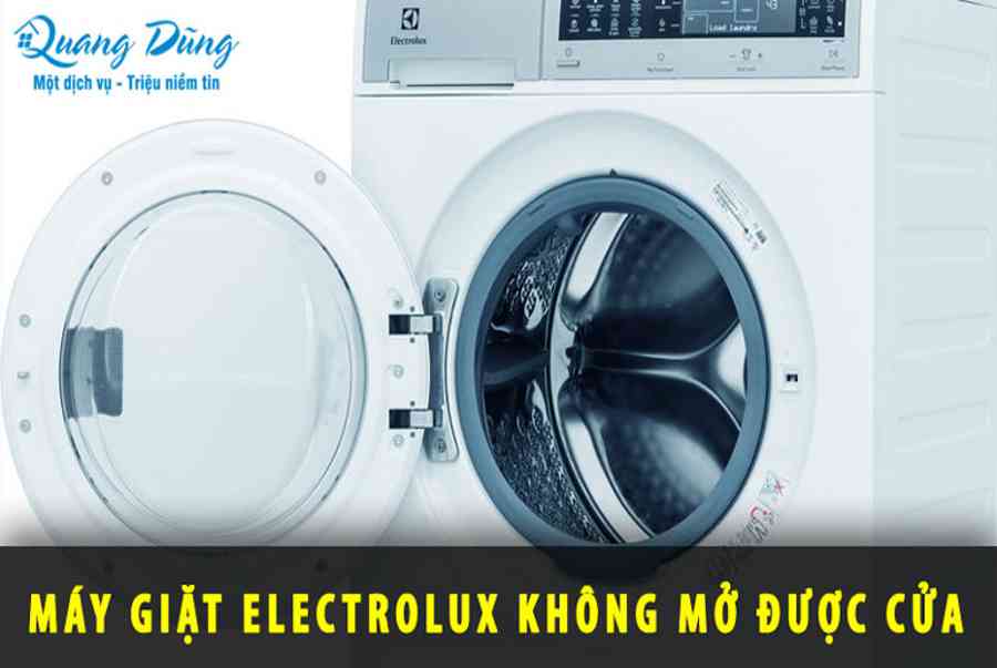 Lỗi Máy Giặt Electrolux Không Mở Được Cửa và Mẹo Khắc Phục