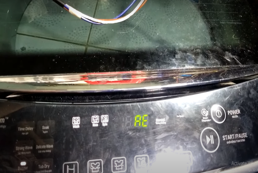 Cách khắc phục máy giặt LG báo lỗi AE tại nhà chi tiết từ A – Z