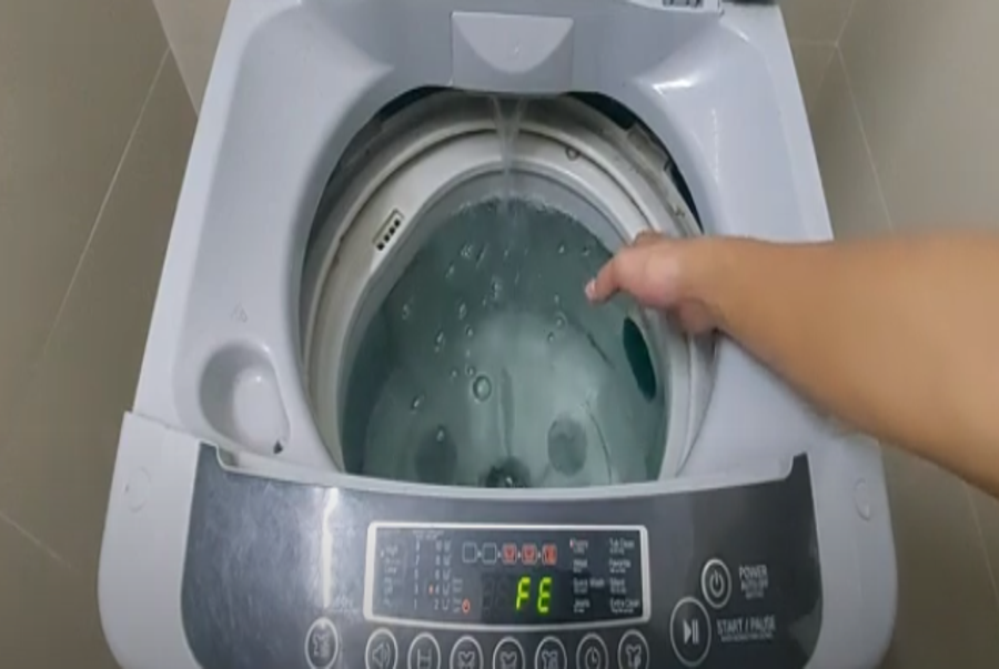 3 cách khắc phục máy giặt LG báo lỗi FE tại nhà chỉ 15 phút