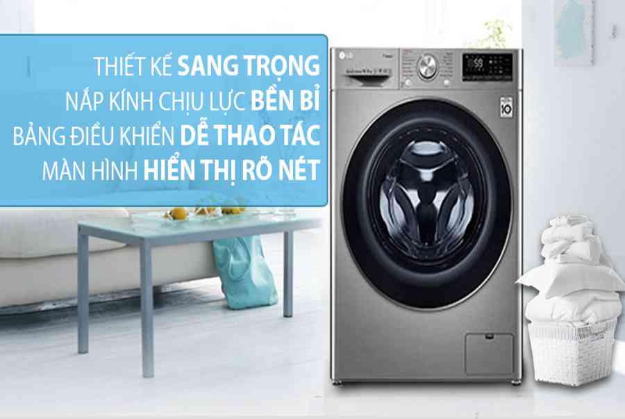 Máy giặt LG FV1450S3V 10.5 Kg Chính hãng Giá tốt