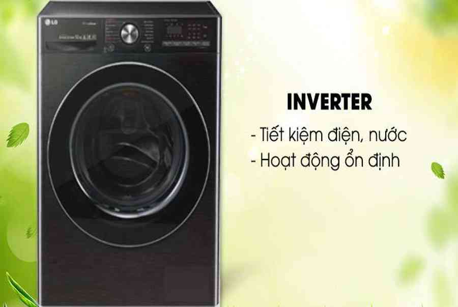 Máy giặt sấy LG Inverter 10.5 kg FV1450H2B – Điện Máy 247