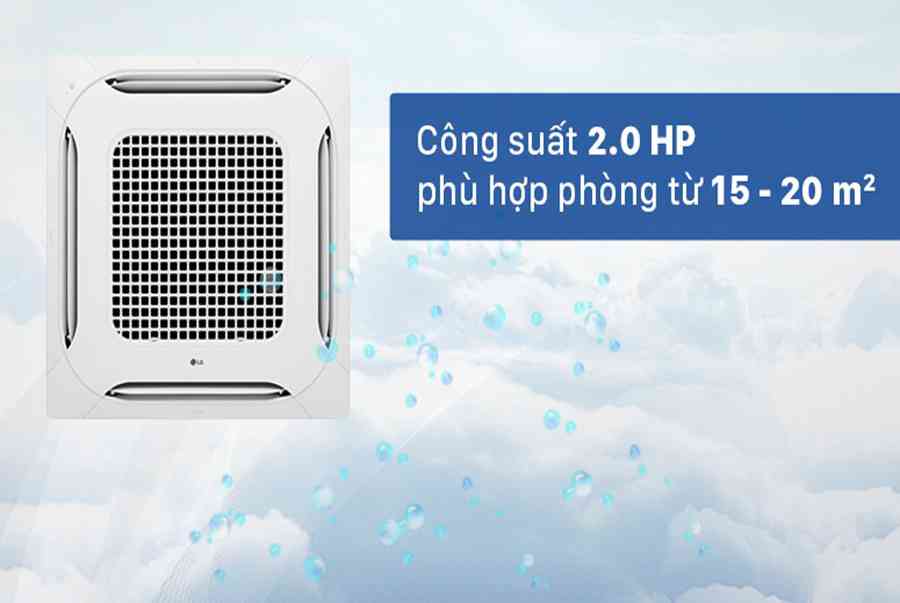 Máy lạnh âm trần LG Inverter 2.0 HP ATNQ18GPLE7 – giá tốt, có trả góp