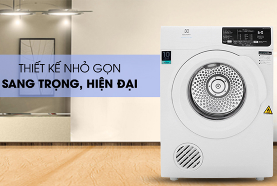 Máy sấy chồng ngược lên máy giặt – Giải pháp hoàn hảo cho việc giặt giũ ở chung cư trong ngày mưa bão