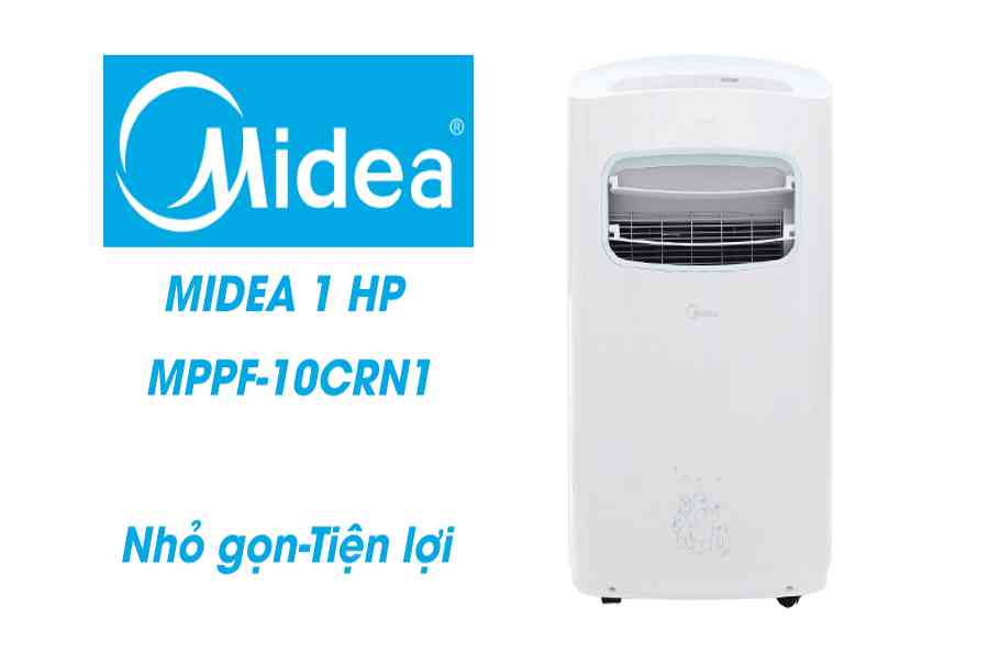 Máy lạnh di động mini Midea 1 HP MPPF-10CRN1 |DIENMAYGIASI.VN