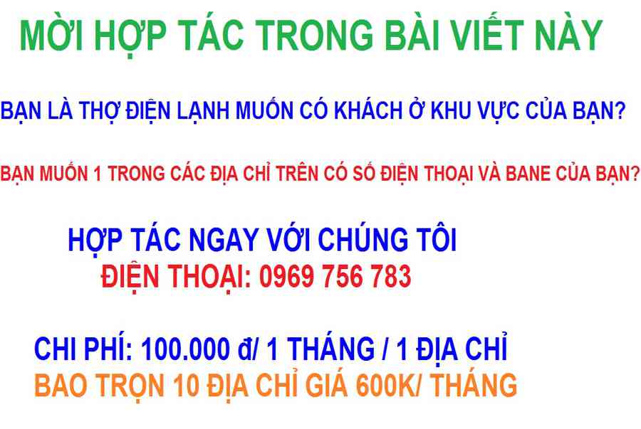 10 cửa hàng bán điều hòa máy lạnh tại Ninh Thuận uy tín
