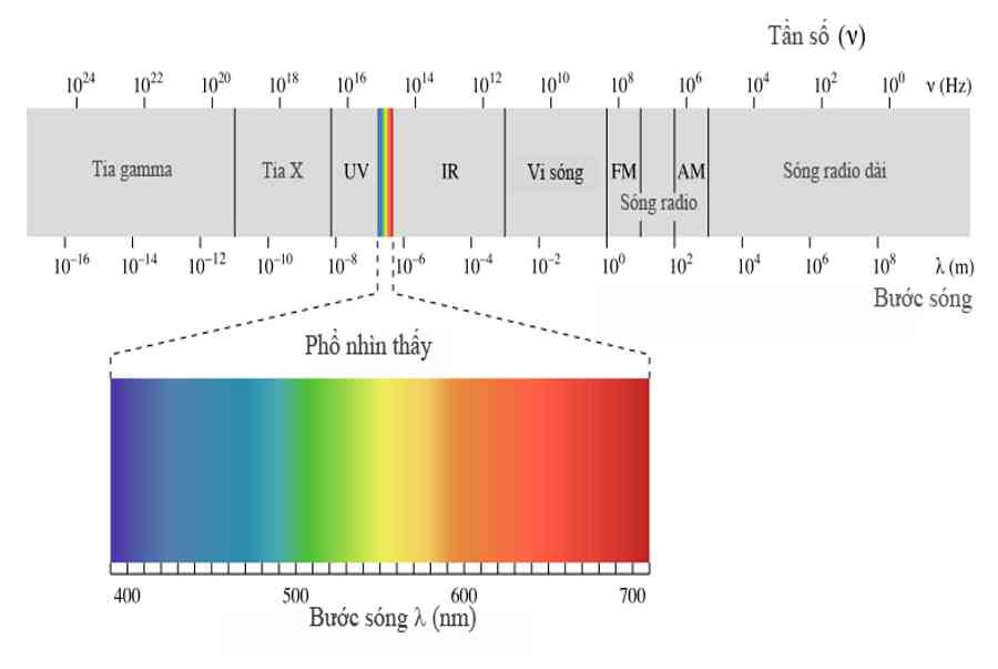 Những bí mật thú vị về quang phổ ánh sáng trong thực tiễn