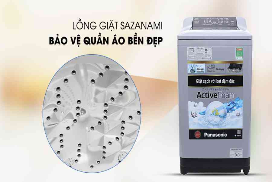 Máy giặt Panasonic 9 kg NA-F90A4GRV, giá rẻ, chính hãng