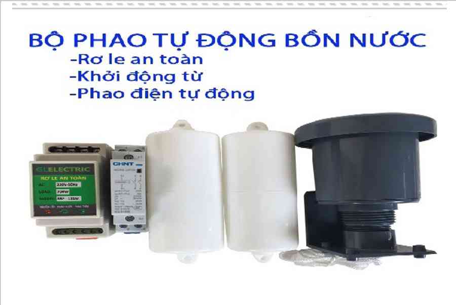 Cách lắp phao điện tự ngắt cho máy bơm nước đúng kỹ thuật