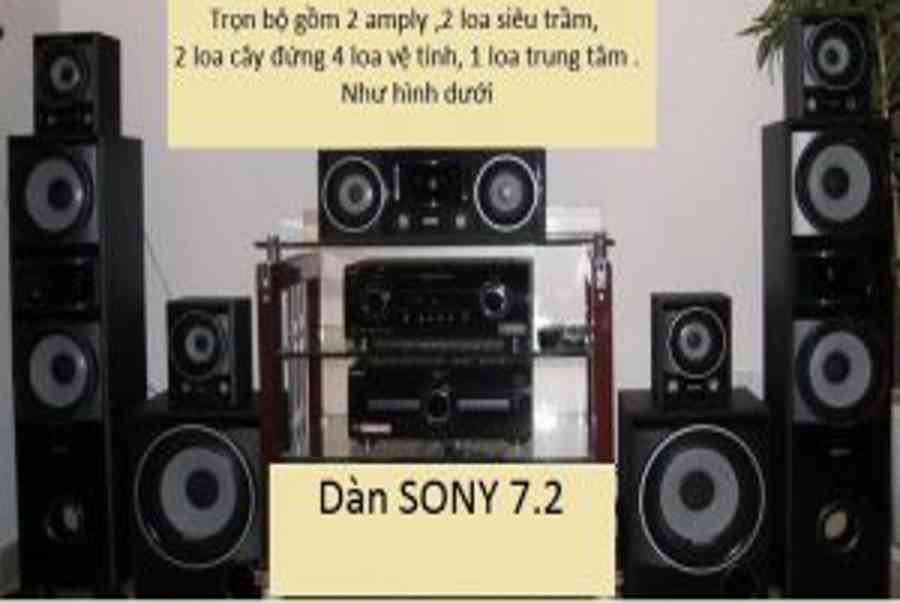 Giới thiệu dịch vụ sửa dàn âm thanh Sony 7.2