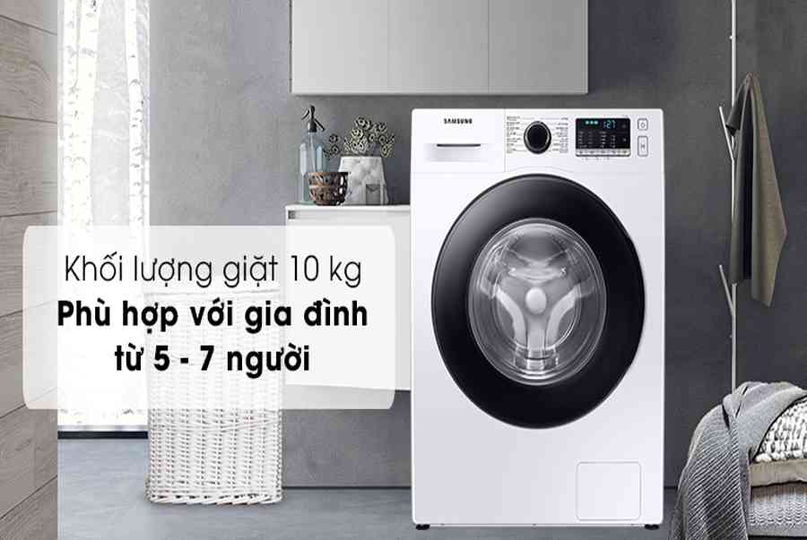 [Đánh giá] Tính năng nổi bật của Máy giặt Samsung Inverter 10kg WW10TA046AE/SV, giá rẻ, chính hãng trên Điện Máy Xanh