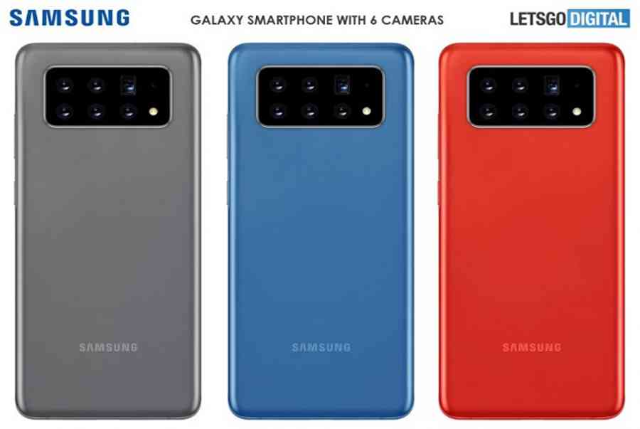 Samsung lộ bằng sáng chế về smartphone 6 camera sau với công nghệ nghiêng góc cảm biến
