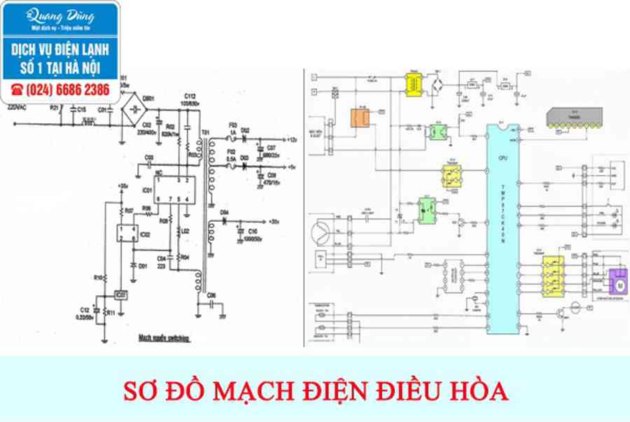 Sơ Đồ Mạch Điện Điều Hòa (Chi Tiết) | Thông Tin Thú Vị