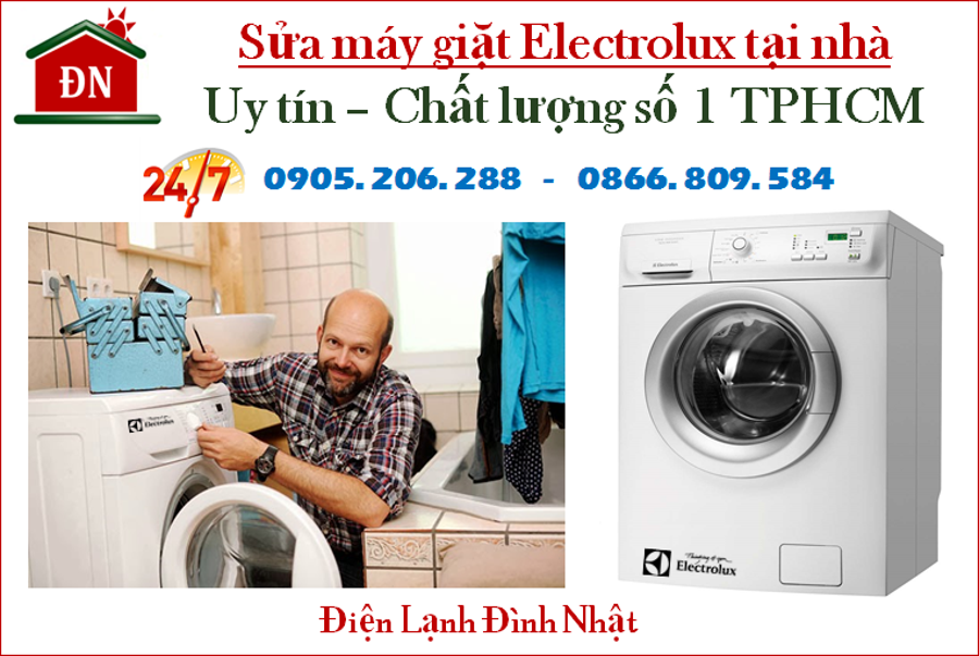 Sửa máy giặt Electrolux tại nhà TPHCM