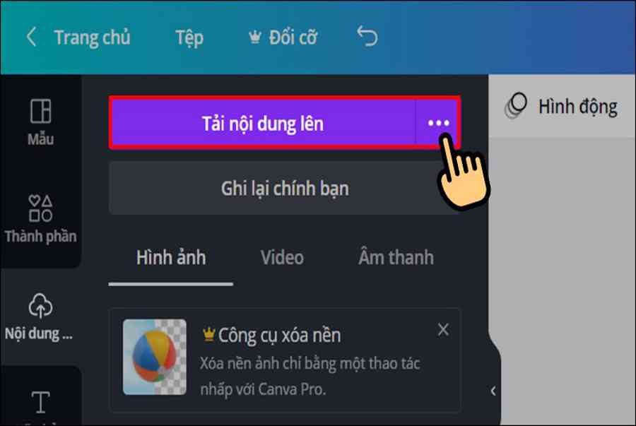 Cách tạo hình nền máy tính bằng Canva theo phong cách riêng