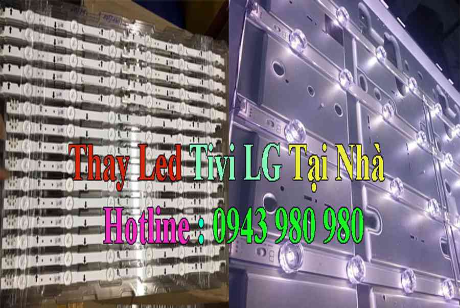 【Bảng giá】Thay Đèn Led Tivi LG Tại Nhà, Hà Nội – 43, 49 ,55, 65icnh