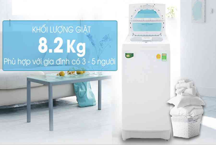 Máy giặt Toshiba 8.2 kg AW-F920LV WB, giá rẻ, chính hãng