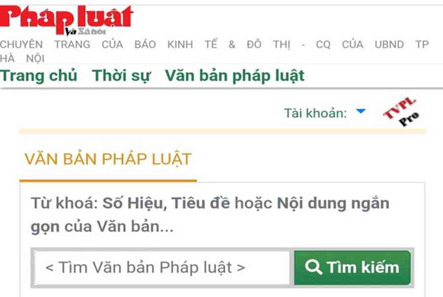 Thêm cách để dễ dàng tra cứu hơn 380.000 văn bản pháp luật | Pháp luật | Vietnam+ (VietnamPlus)