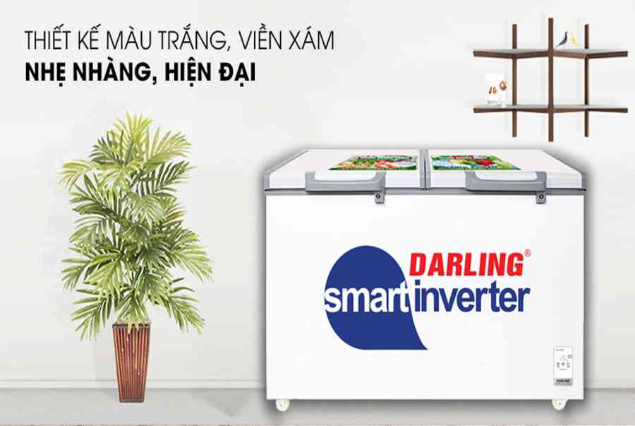 Tủ đông Darling Inverter 350 lít DMF-4699 WSI-4 – chính hãng, giá tốt