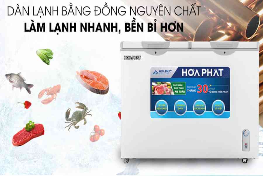 Tủ đông Hòa Phát HCF 656S2Đ2 – chính hãng, giá tốt tại Điện máy XANH – Chia Sẻ Kiến Thức Điện Máy Việt Nam