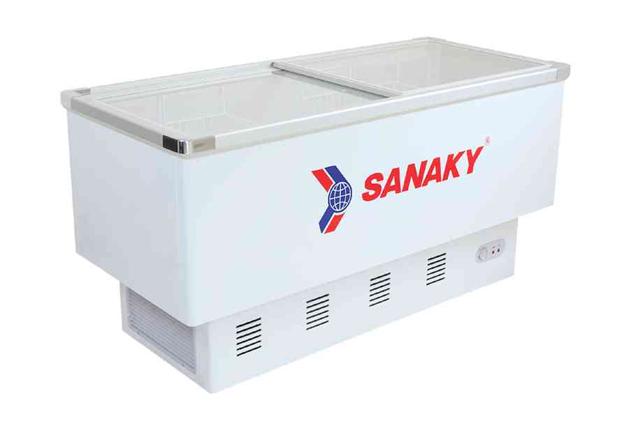 Tìm hiểu về sản phẩm tủ đông mặt kính phẳng Sanaky