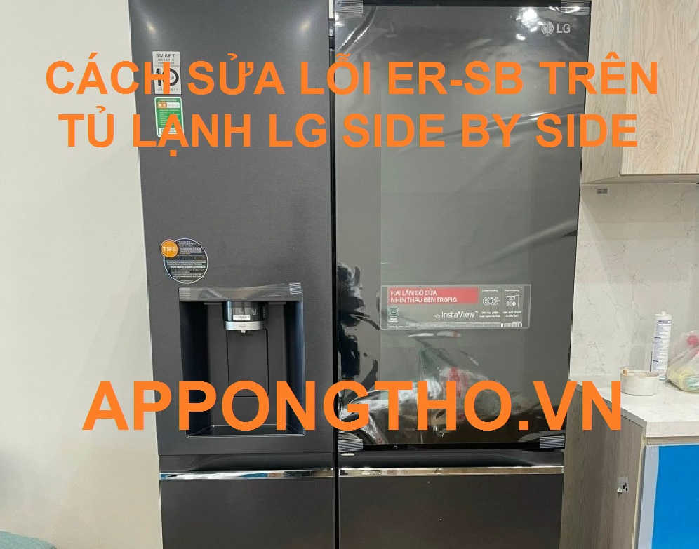 Có cần thay linh kiện khi tủ lạnh LG báo lỗi ER-SB không?