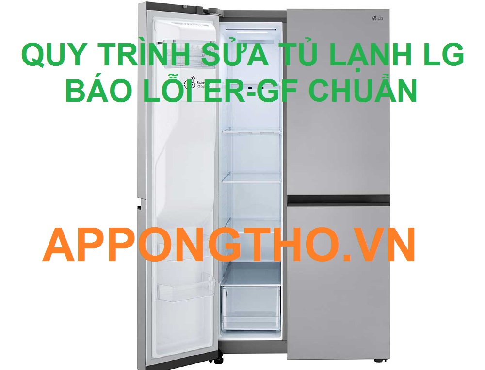 Lỗi ER-GF tủ lạnh LG Inverter ảnh hưởng chức năng khác không?