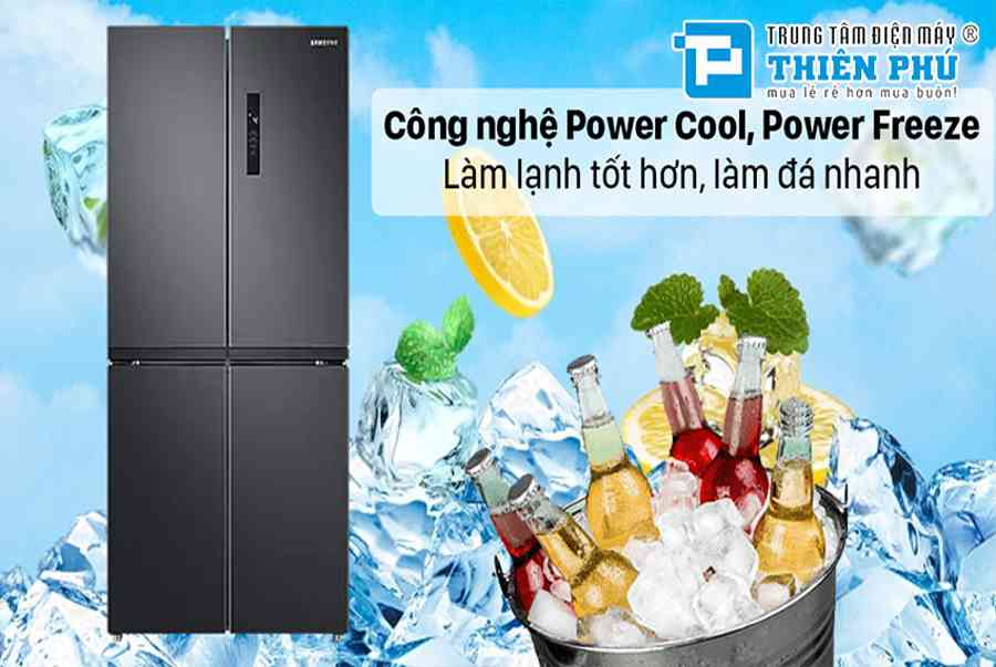 Tủ Lạnh Samsung Inverter 4 Cánh 488 Lít RF48A4000B4/SV giá rẻ nhất | Dienmaythienphu