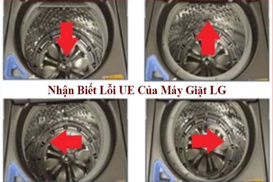 Khi nào thì máy giặt LG báo lỗi UE【Cách khắc, cách sửa nhanh】