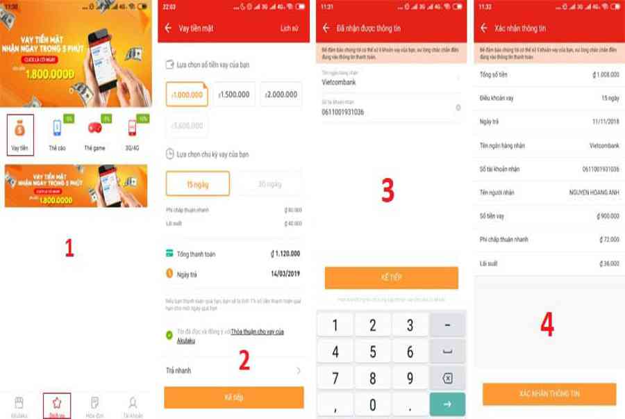 Vay Online Nhanh Nhất Bằng CMND Trên App Akulaku Đến 2 Triệu