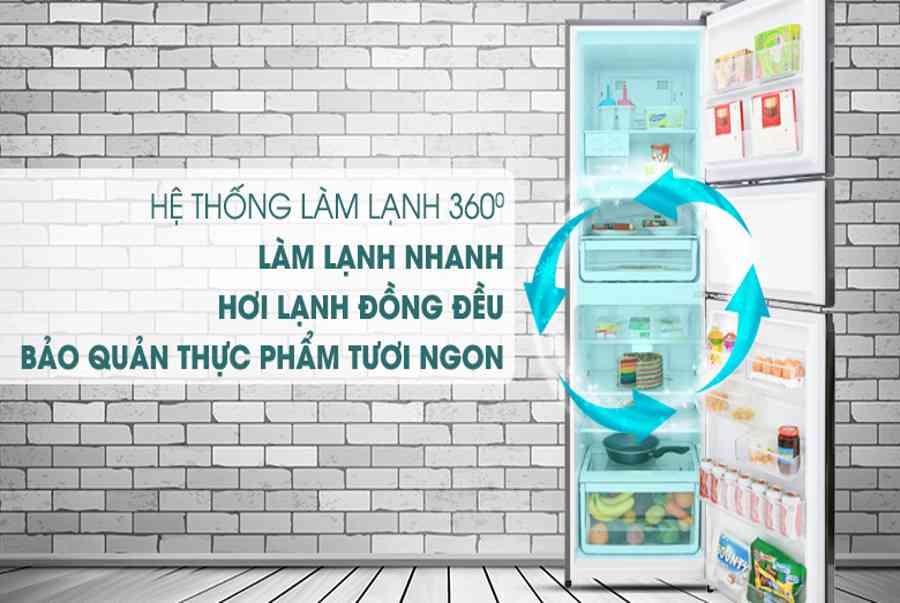 Tủ lạnh Electrolux Inverter 337 lít EME3700H-H – Điện Máy Xuân Minh