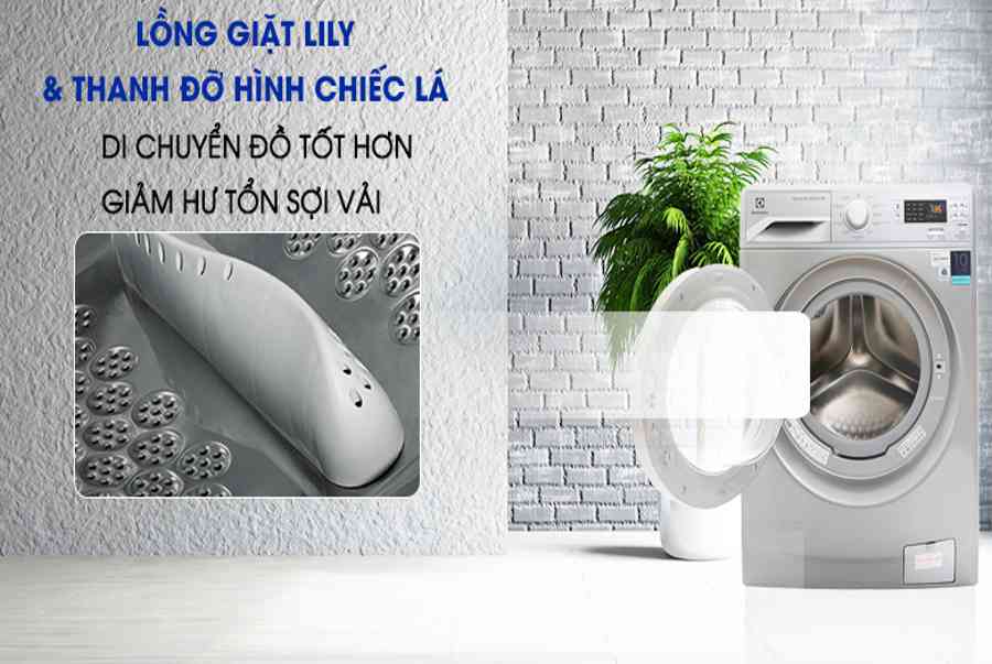 Máy giặt Electrolux Inverter 8 kg EWF12853S – Điện Máy Xuân Minh