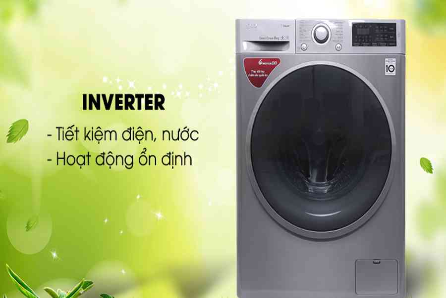Máy giặt LG Inverter 8 kg FC1408S3E – Điện Máy Xuân Minh